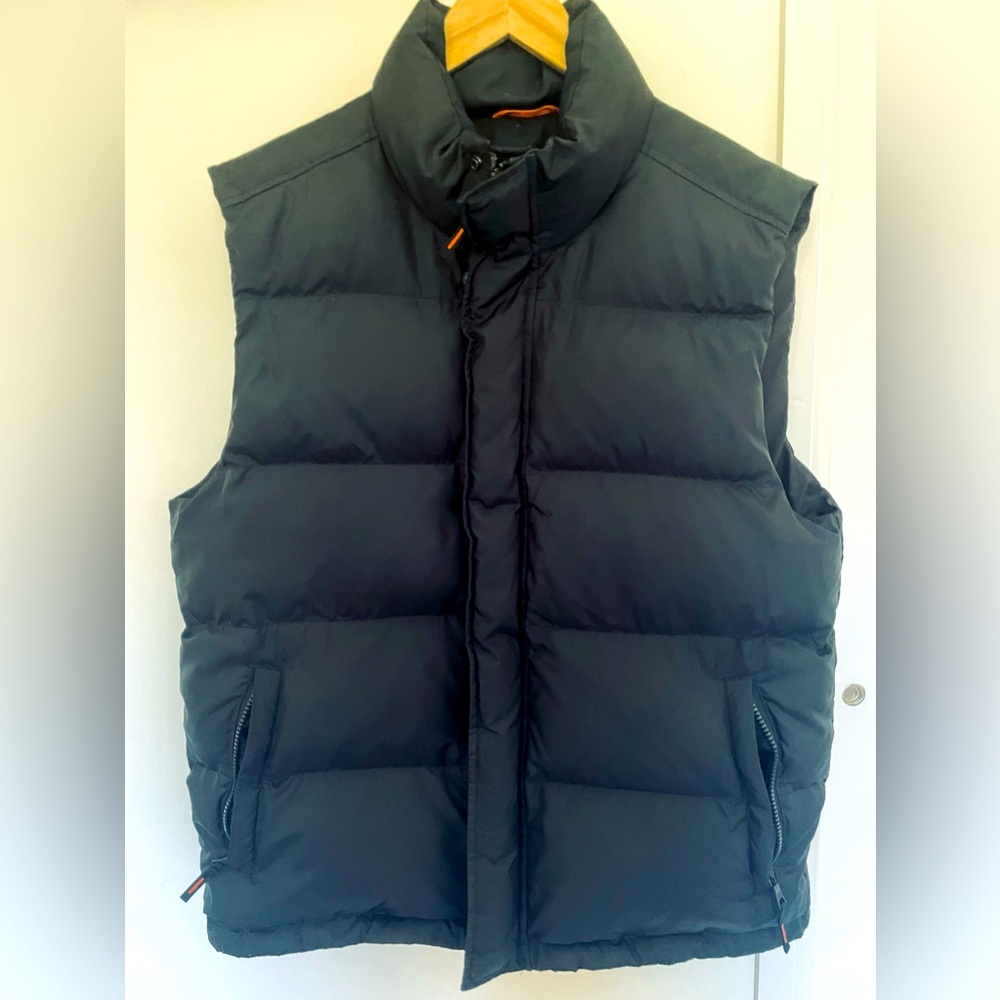 Eddie Bauer Down Vest Men’s Medium Black